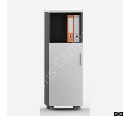 120x40 cm Yarım Kapaklı Dolap